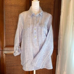 Ellen Tracy, 100% linen, size large